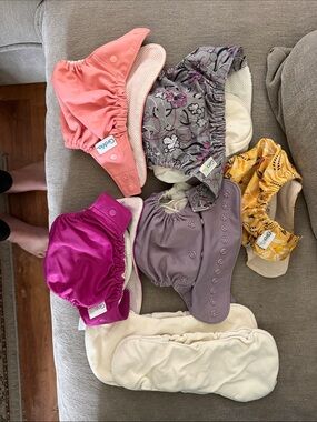 Reusable Kids Diaper Cover Bundle - Multi Color